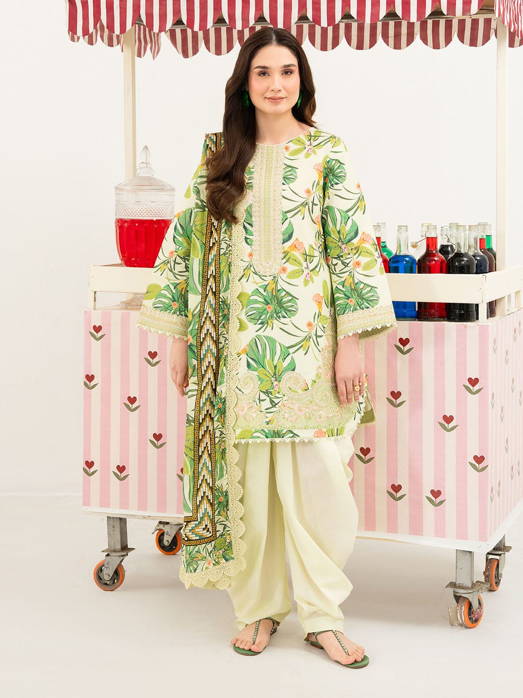 ANA-013 | 3 PC Lawn Unstitched