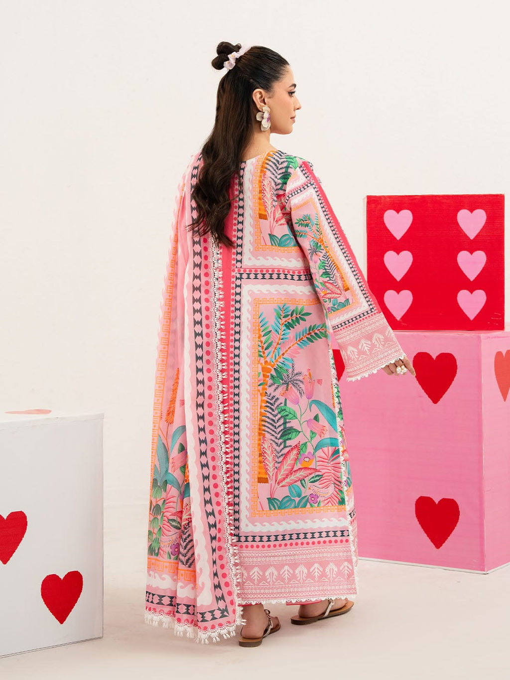 ANA-008 | 3PC Lawn Unstitched