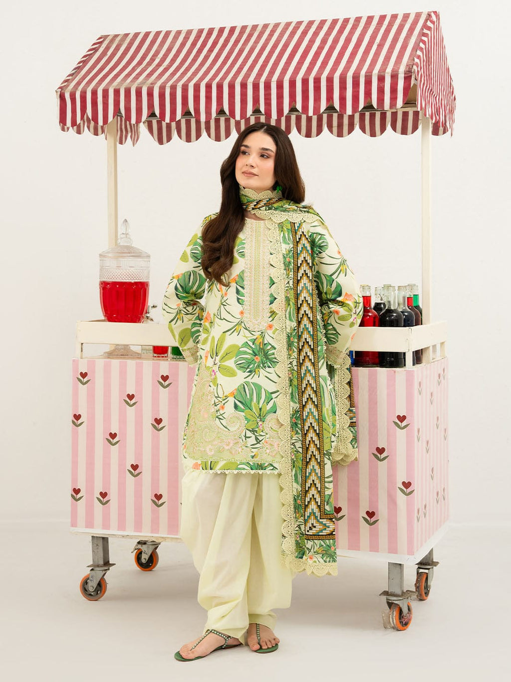 ANA-013 | 3 PC Lawn Unstitched